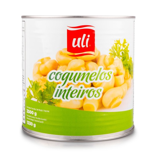 Cogumelos Inteiros Uli Lata 3x2,5 kg