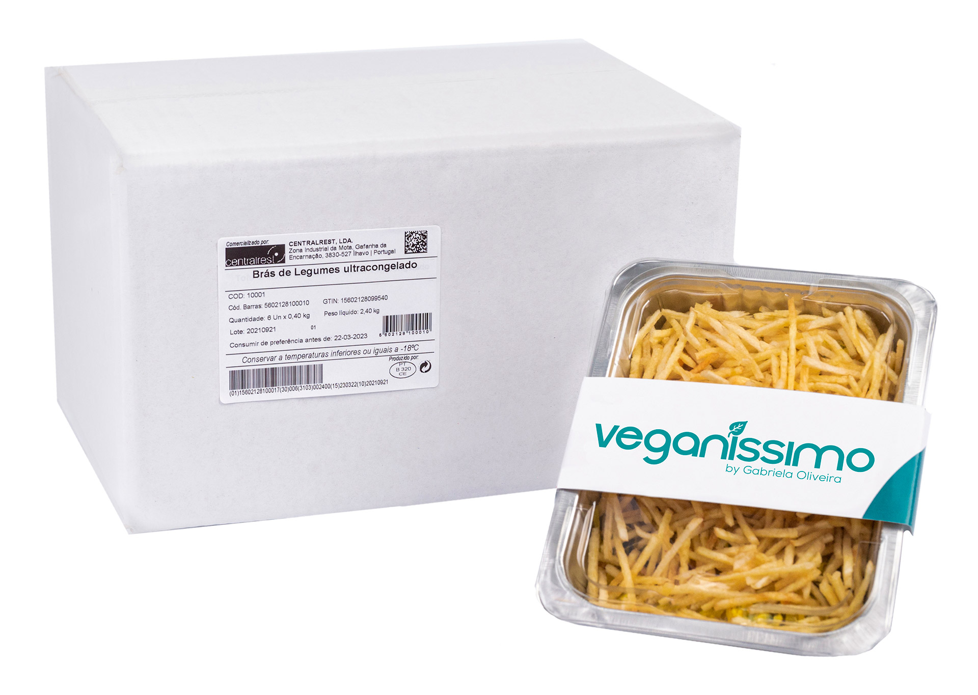 Legumes Br�s Vegan Congelados 6x400 g
