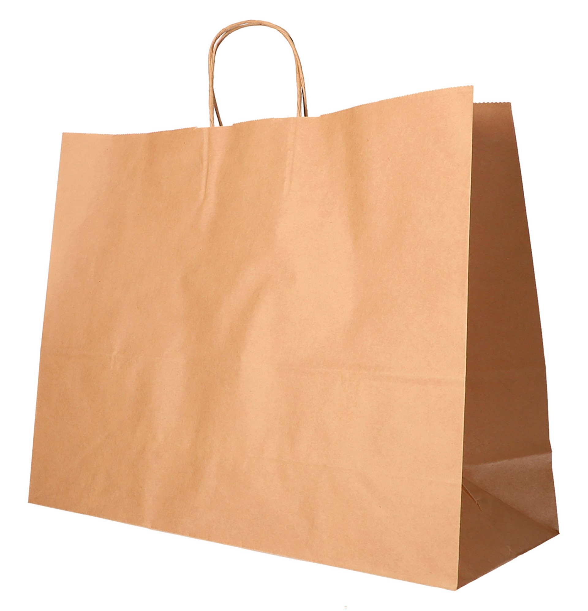 Saco Papel Kraft c/ Asa Castanho Emb. 25 Un