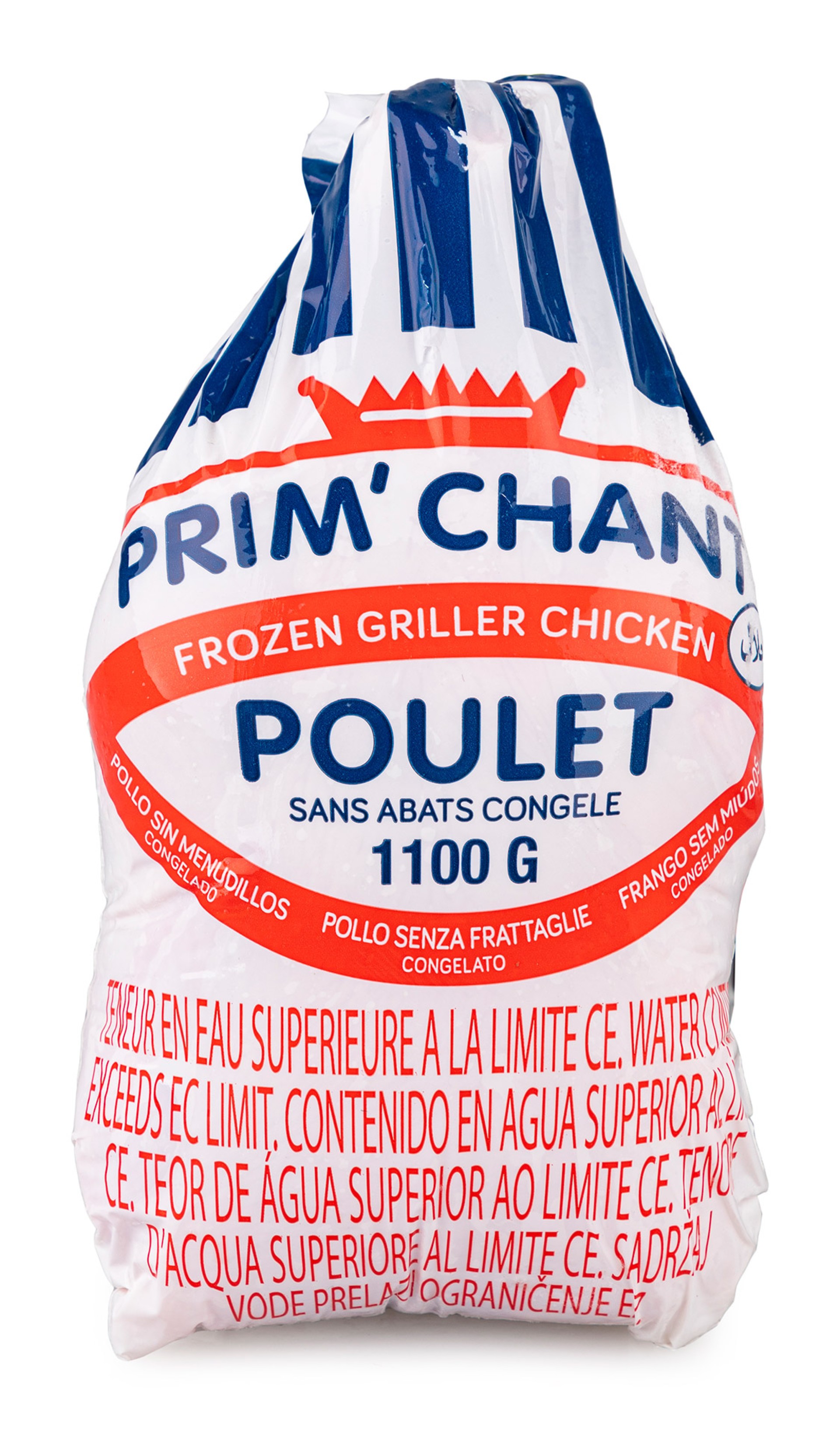Frango Inteiro Congelado 10x1,1 kg