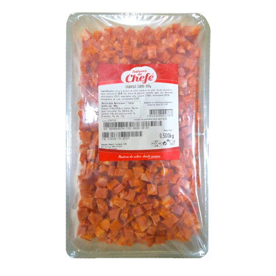 Chourio Cubos Sabores do Chefe 500 g