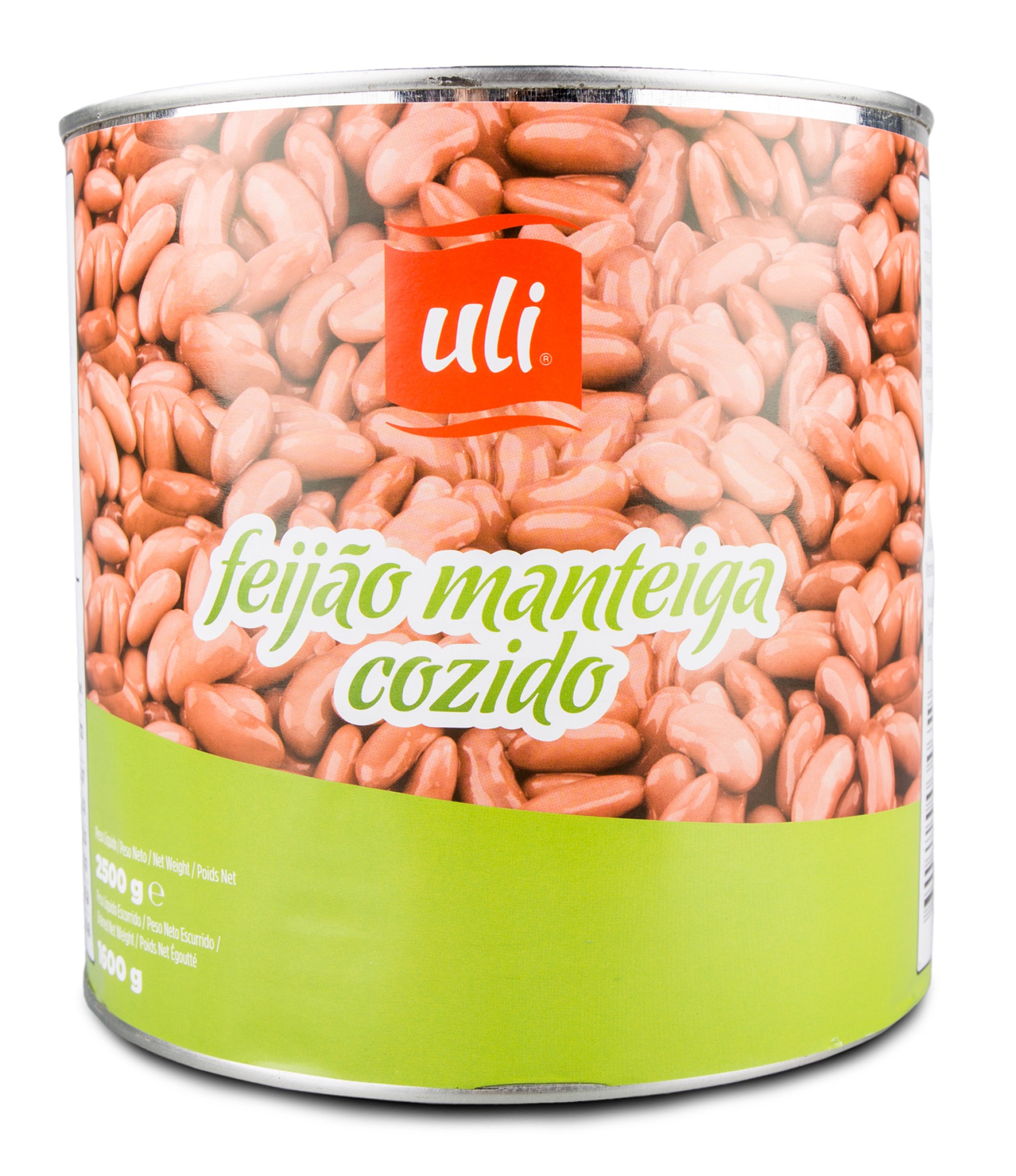 Feijão Manteiga Cozido Uli 6x2,5 kg Feijão Manteiga Cozido Uli 6x2,5 kg