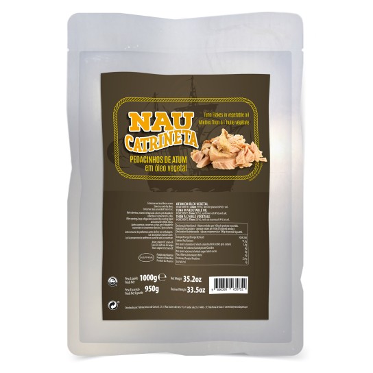 Atum leo Nau Catrineta Bolsa 1 kg