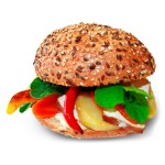 Po Hambrguer Integral c/ Sementes Congelado Vandemoortele 30x90 g