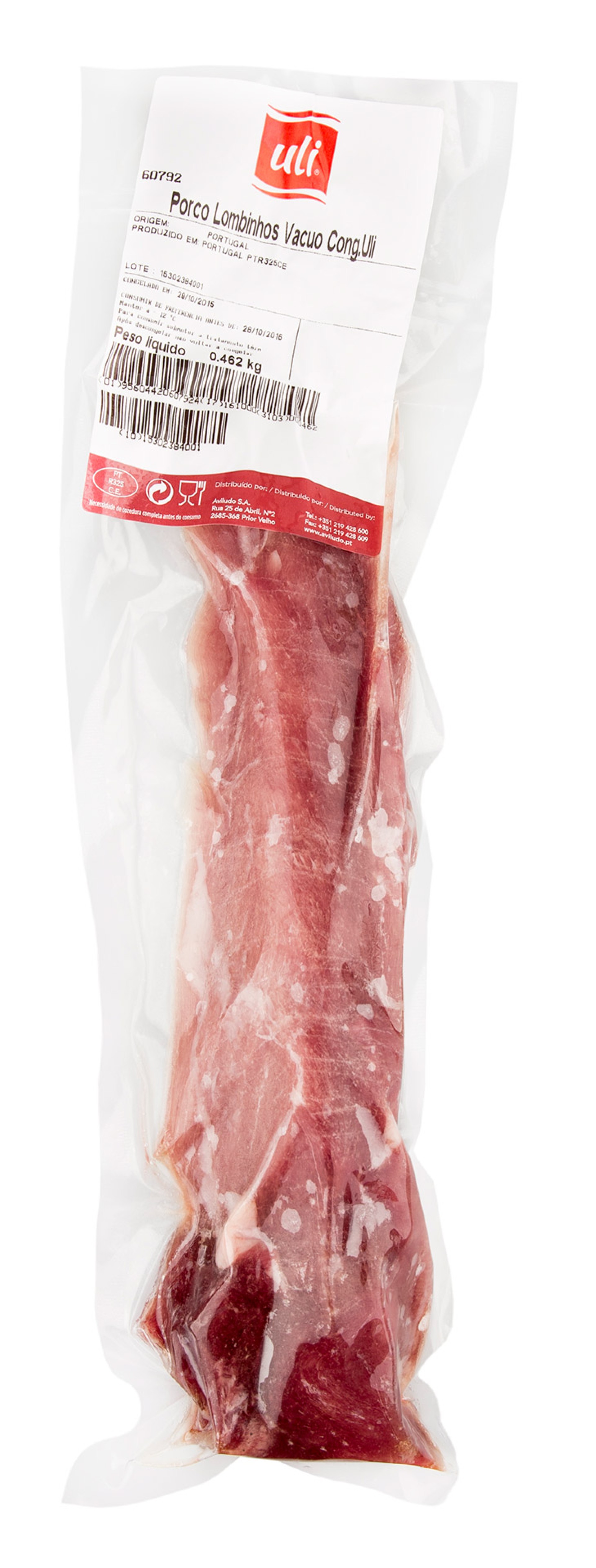 Porco Lombinhos Congelados Uli V�cuo