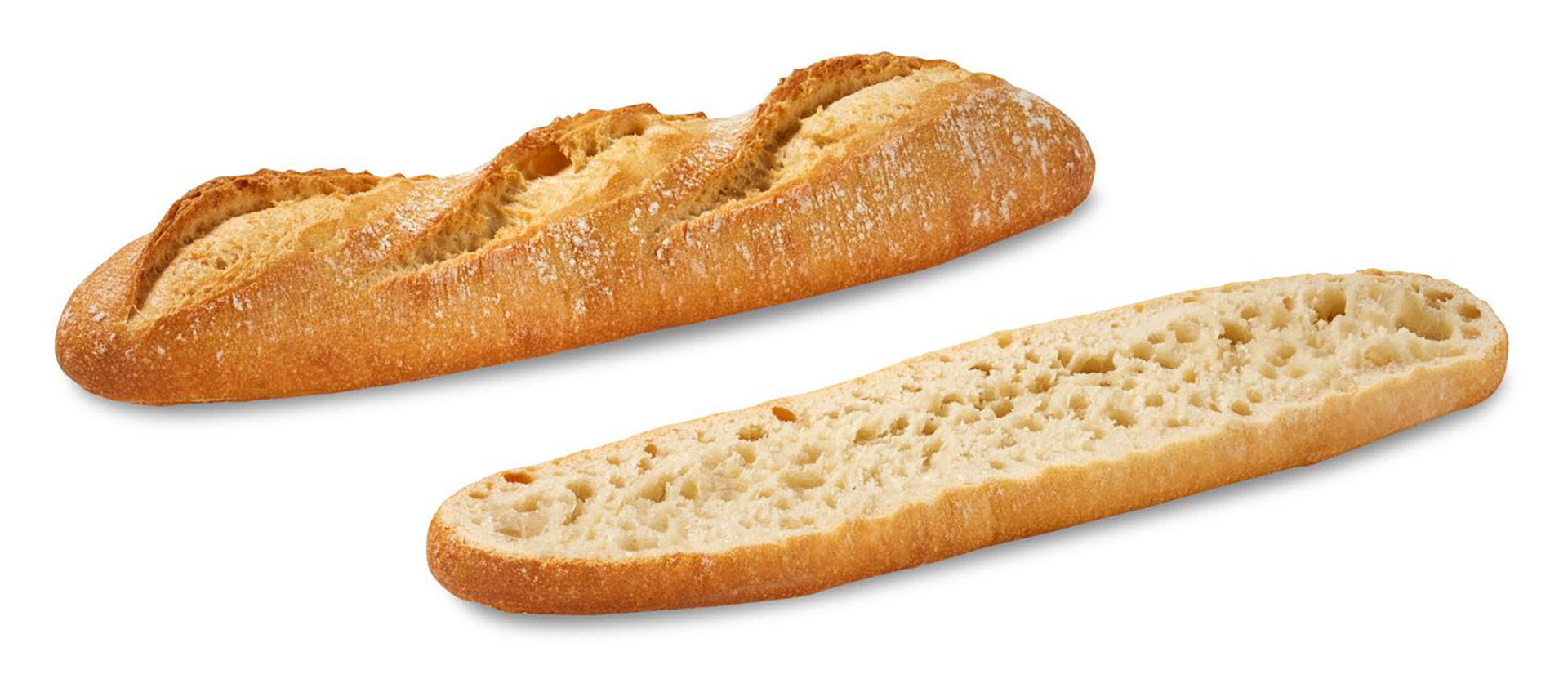 Meia Baguette Nature Congelada Bridor 50x140 g
