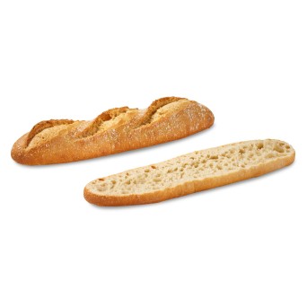 Meia Baguette Nature Congelada Bridor 50x140 g