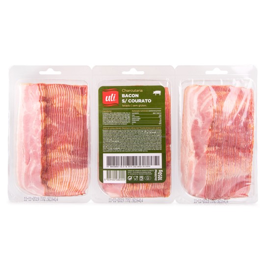 Bacon Fatiado s/ Courato Uli 3x350 g