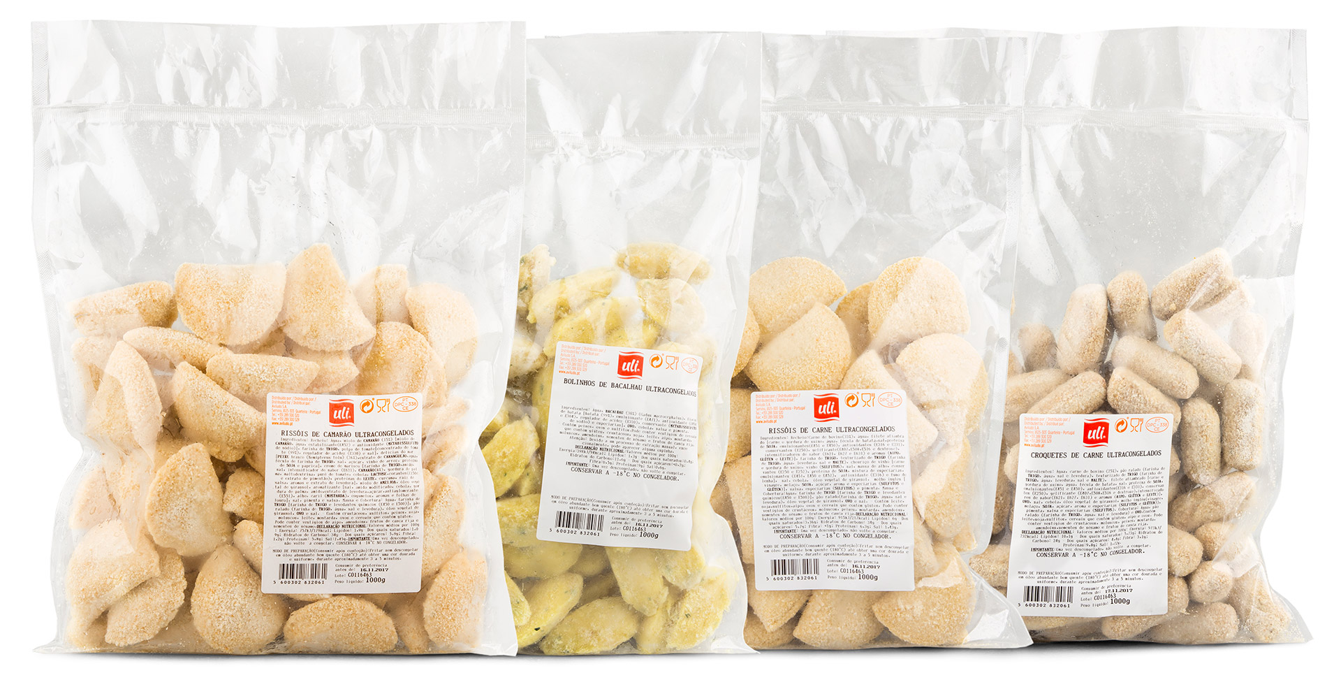 Mix Miniaturas Uli Congeladas 4x1 kg Mix Miniaturas Uli Congeladas 4x1 kg