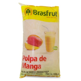 Polpa Fruta Manga Congelada 4x1,02 kg