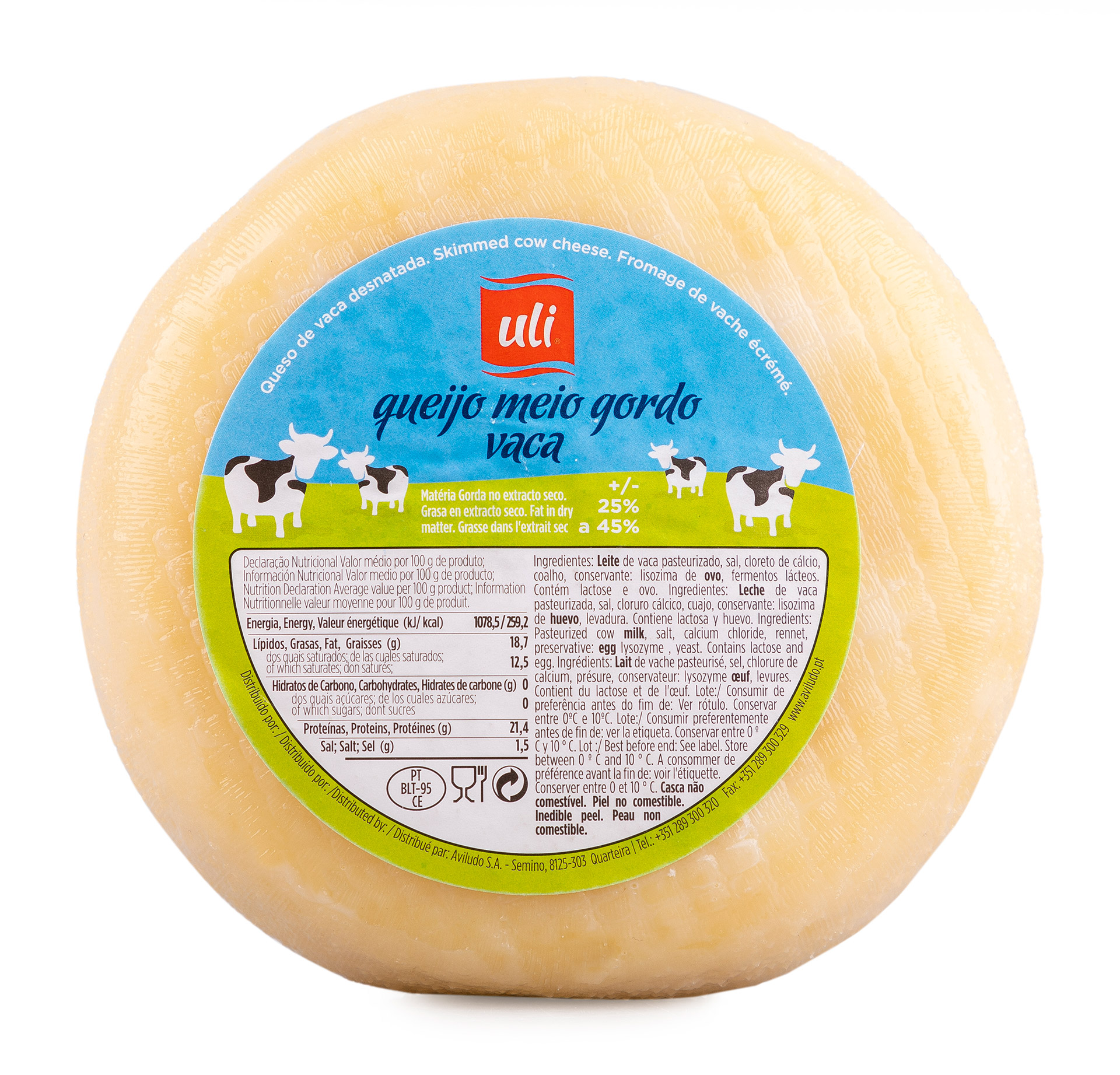 Queijo Vaca Meio Gordo Uli