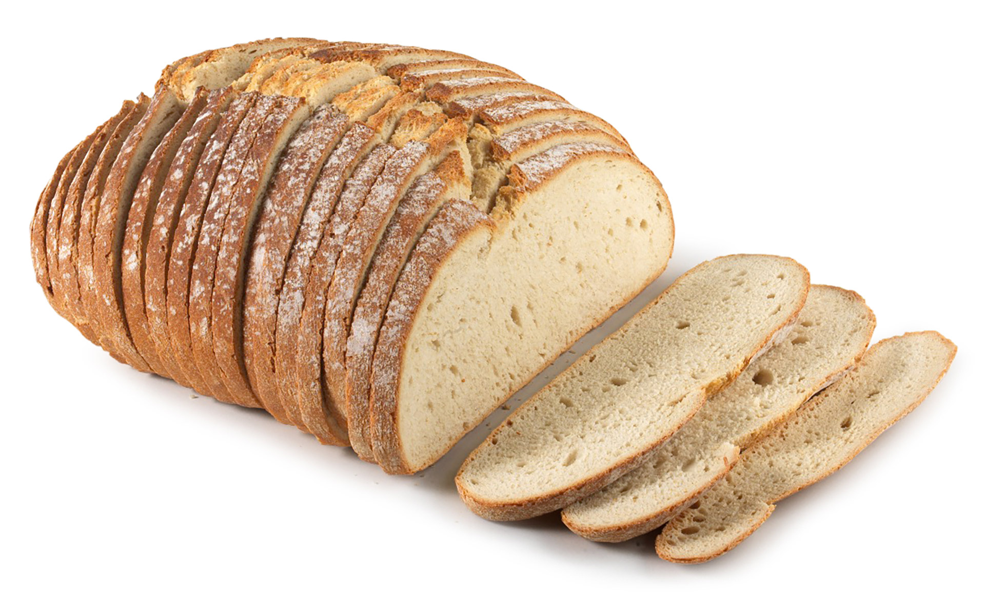 Pão Rústico Fatiado Congelado Baker & Baker 2x1600 g Pão Rústico Fatiado Congelado Baker & Baker 2x1600 g