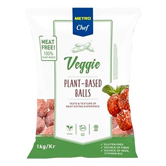 Almndegas Veggie Congeladas METRO Chef 1 kg