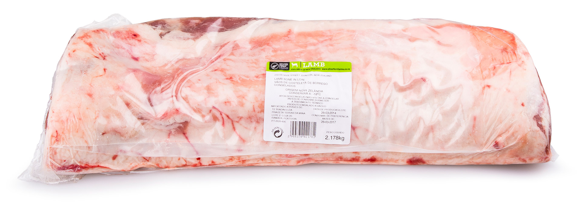 Borrego V�o Congelado Nova Zel�ndia V�cuo