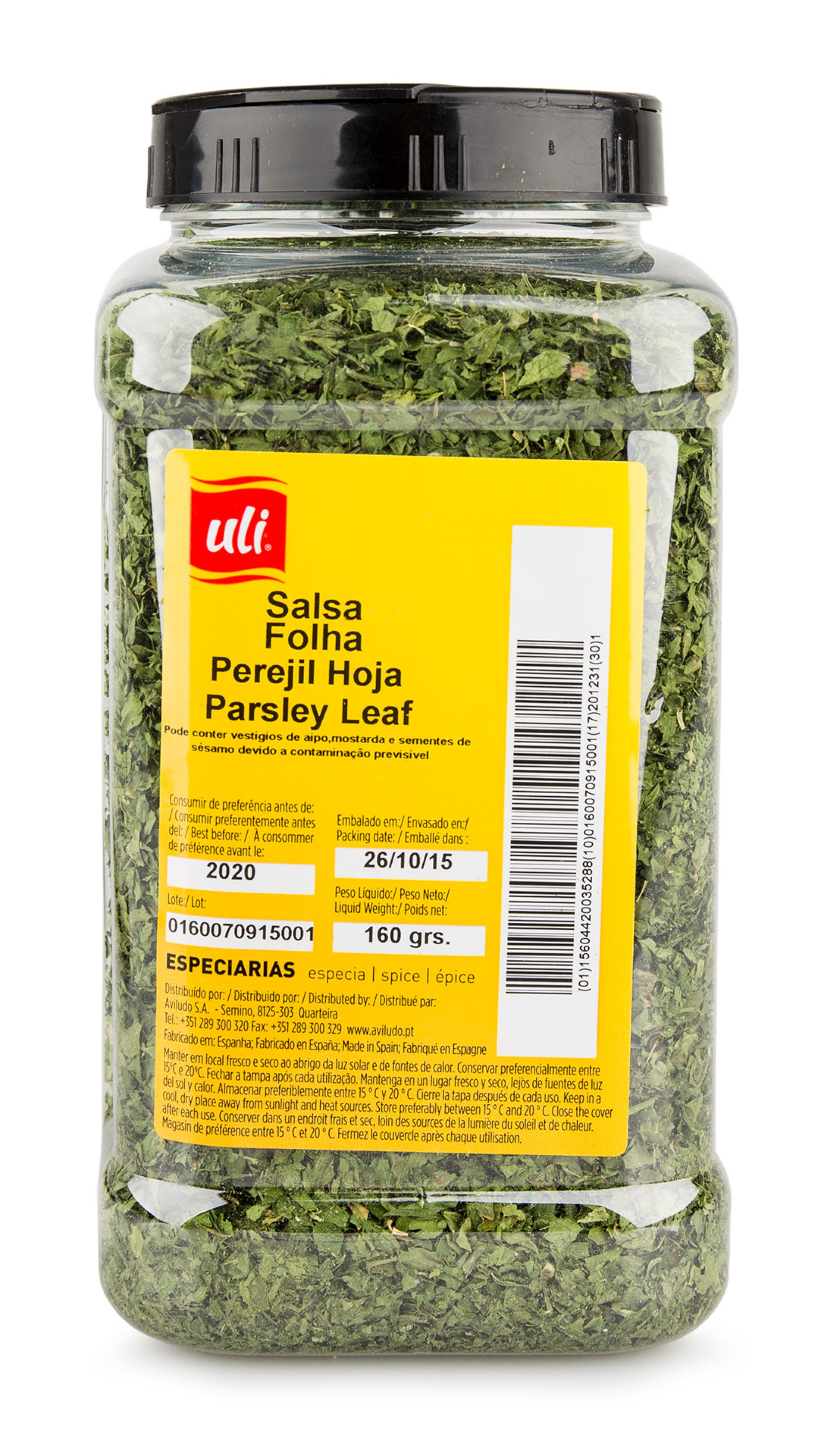 Salsa Folha Uli Emb. 160 g