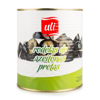 Azeitona Preta Rodelas Uli Lata 3x3 kg