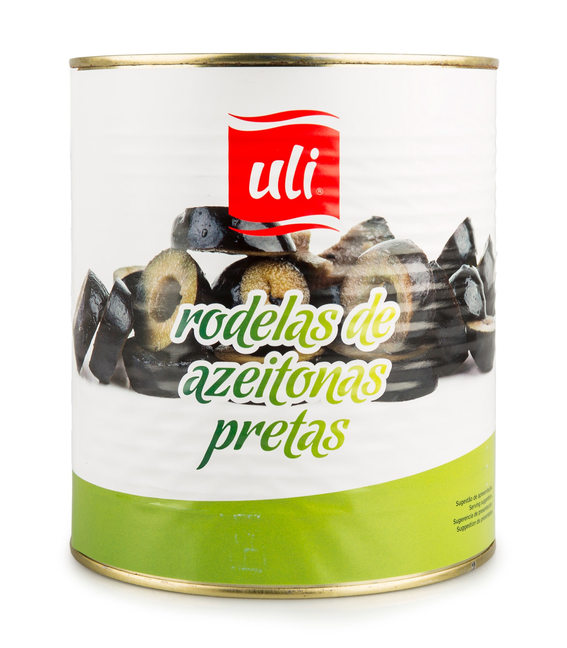 Azeitona Preta Rodelas Uli Lata 3x3 kg