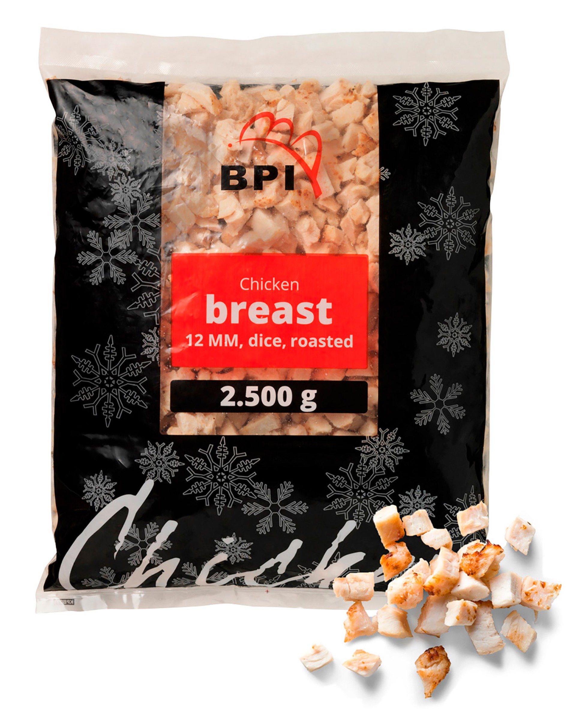 Frango Peito Cubos Grelhado Congelado 4x2,5 kg