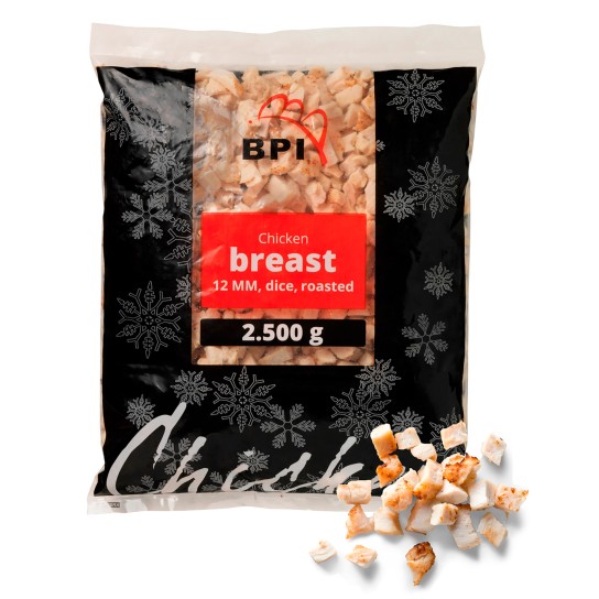 Frango Peito Cubos Grelhado Congelado 4x2,5 kg