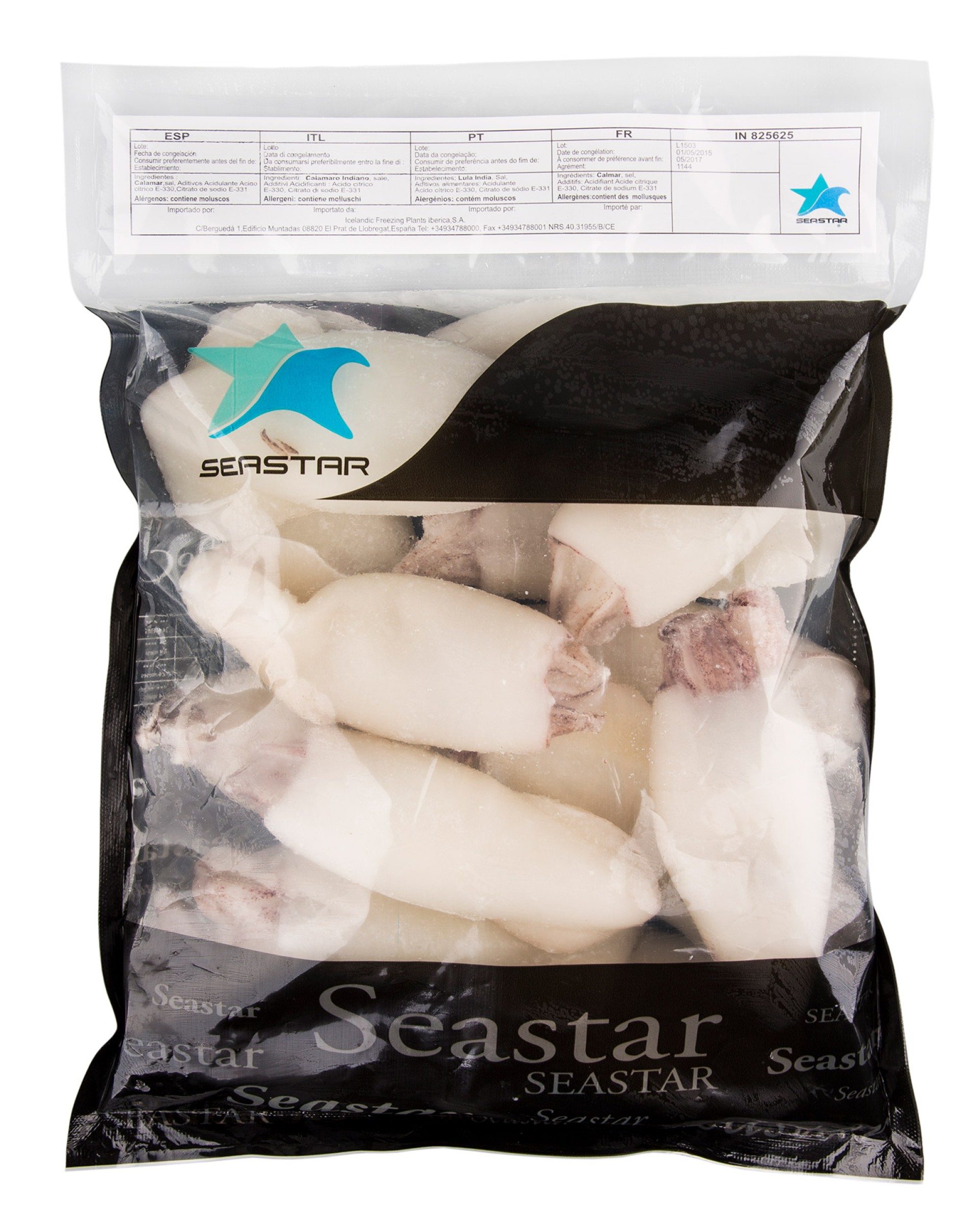 Lula Limpa 10/20 Congelada 10x800 g