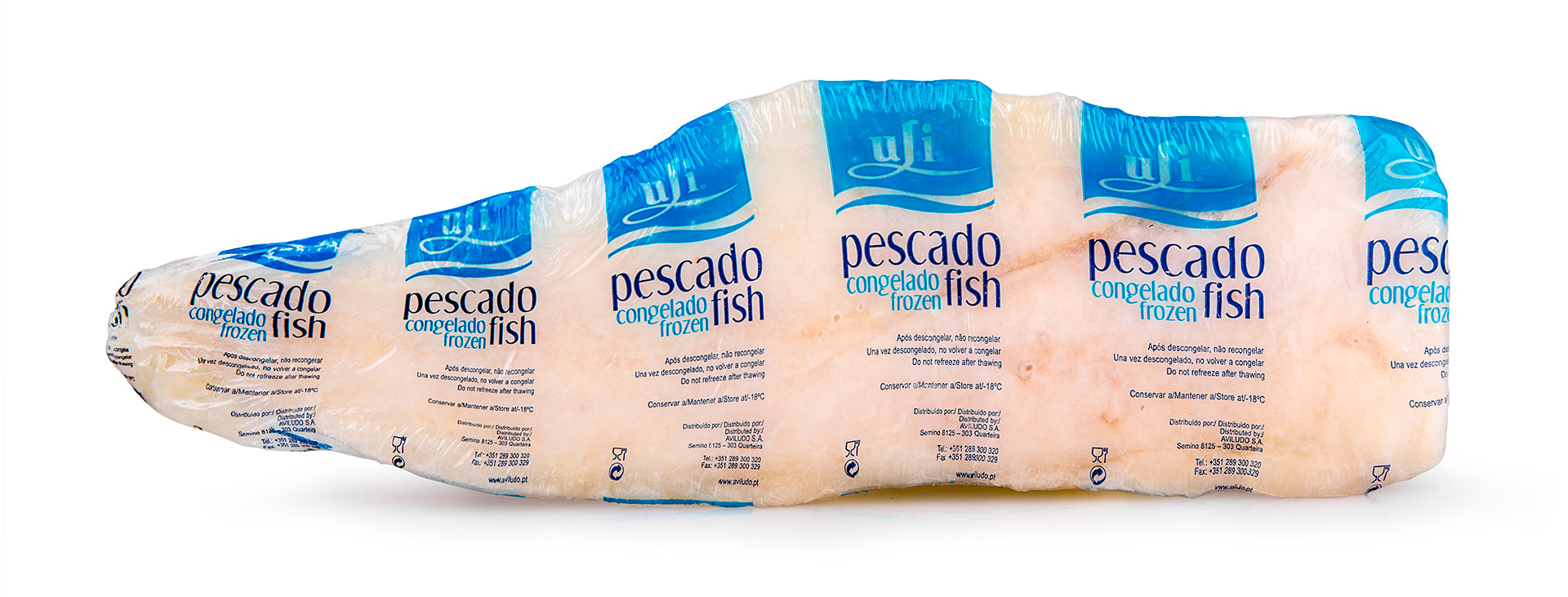 Filete Pescada Higienizado Congelado �frica do Sul Uli Cx 4 kg