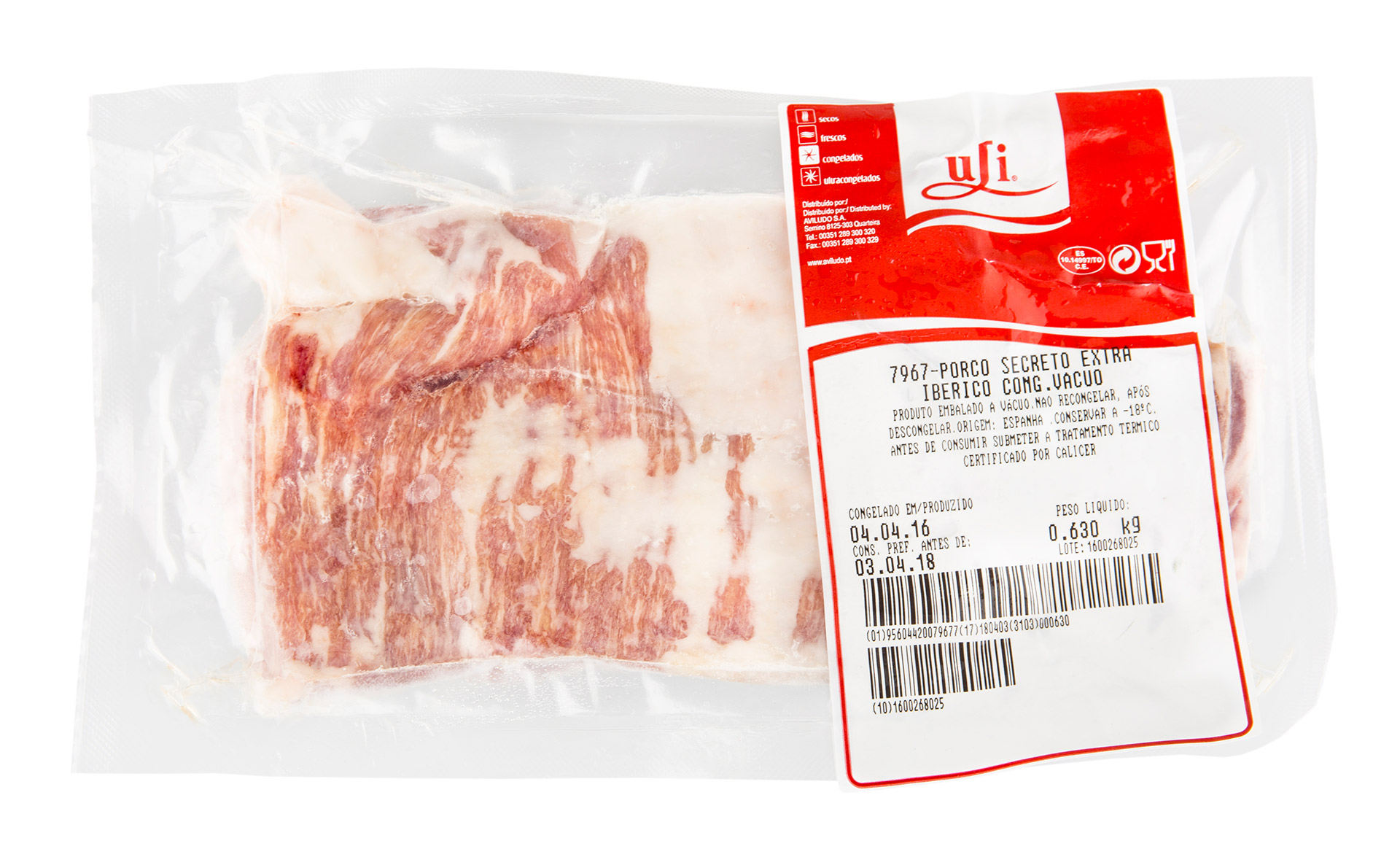 Porco Secreto Extra Ib�rico Congelado Uli V�cuo