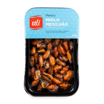 Miolo Mexilho Congelado Uli 12x200 g