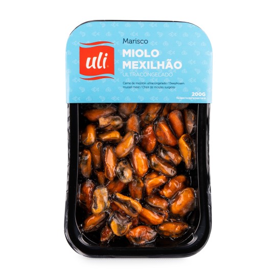 Miolo Mexilho Congelado Uli 12x200 g