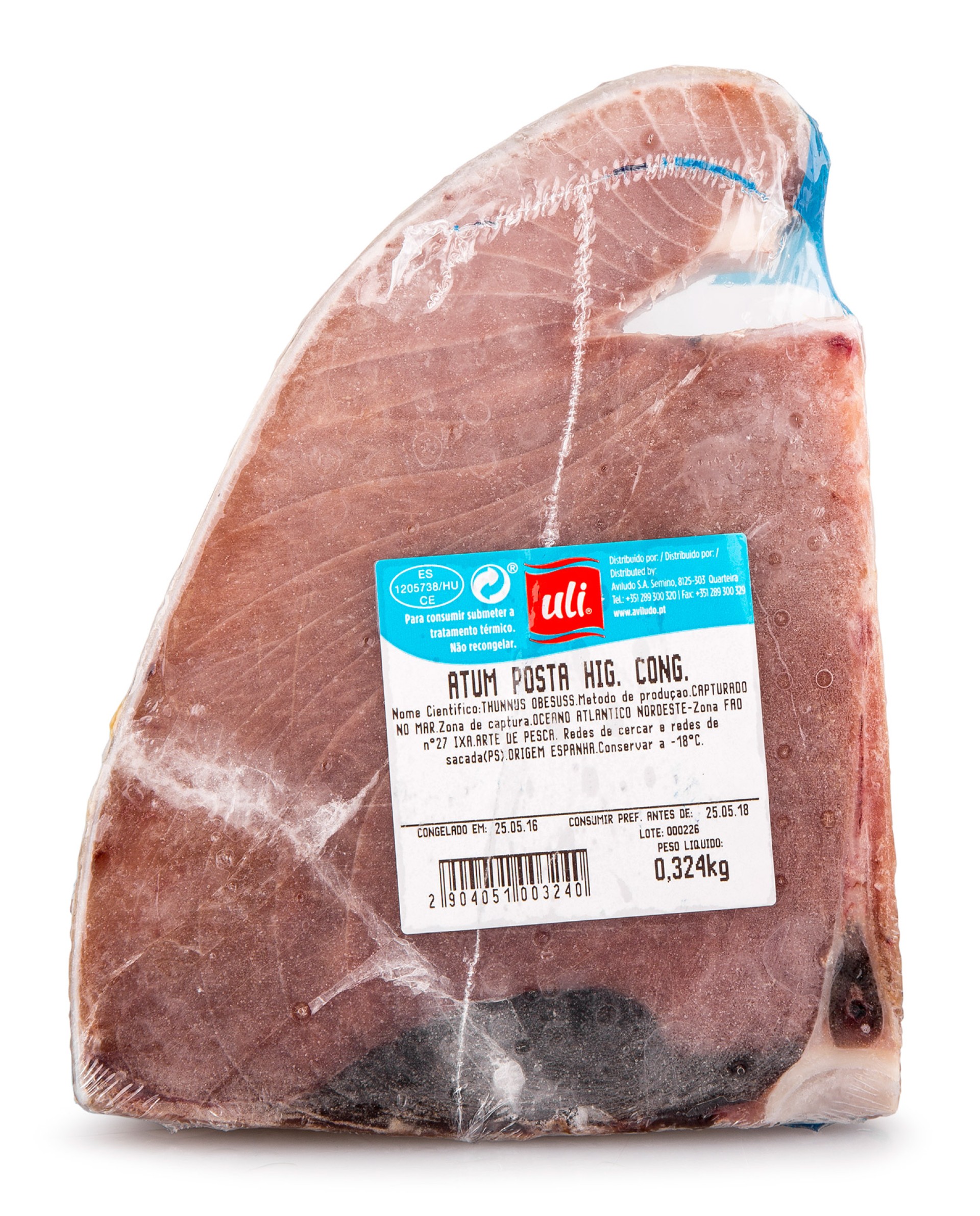 Atum Posta Higienizada Congelada Uli Cx 4 kg Atum Posta Higienizada Congelada Uli Cx 4 kg