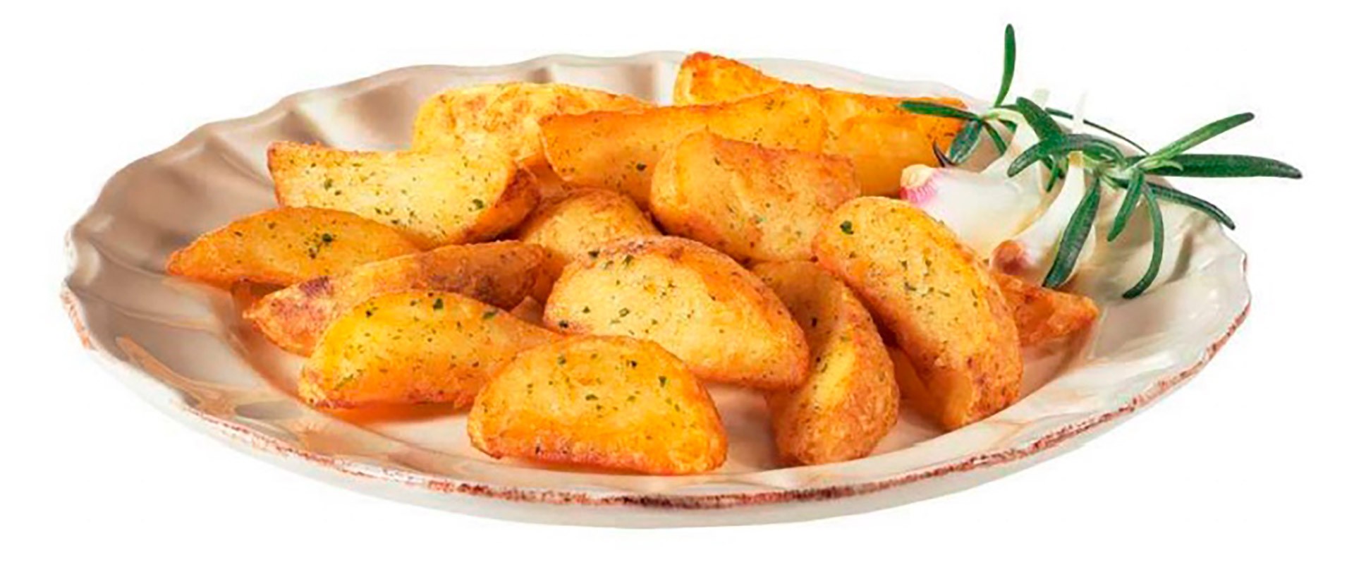 Batata Gomos c/ Pele Ervas Congelada Lutosa 4x2,5 kg