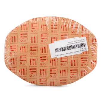 Tampa Forma Alumnio Oval 2 Doses Emb. 100 Un