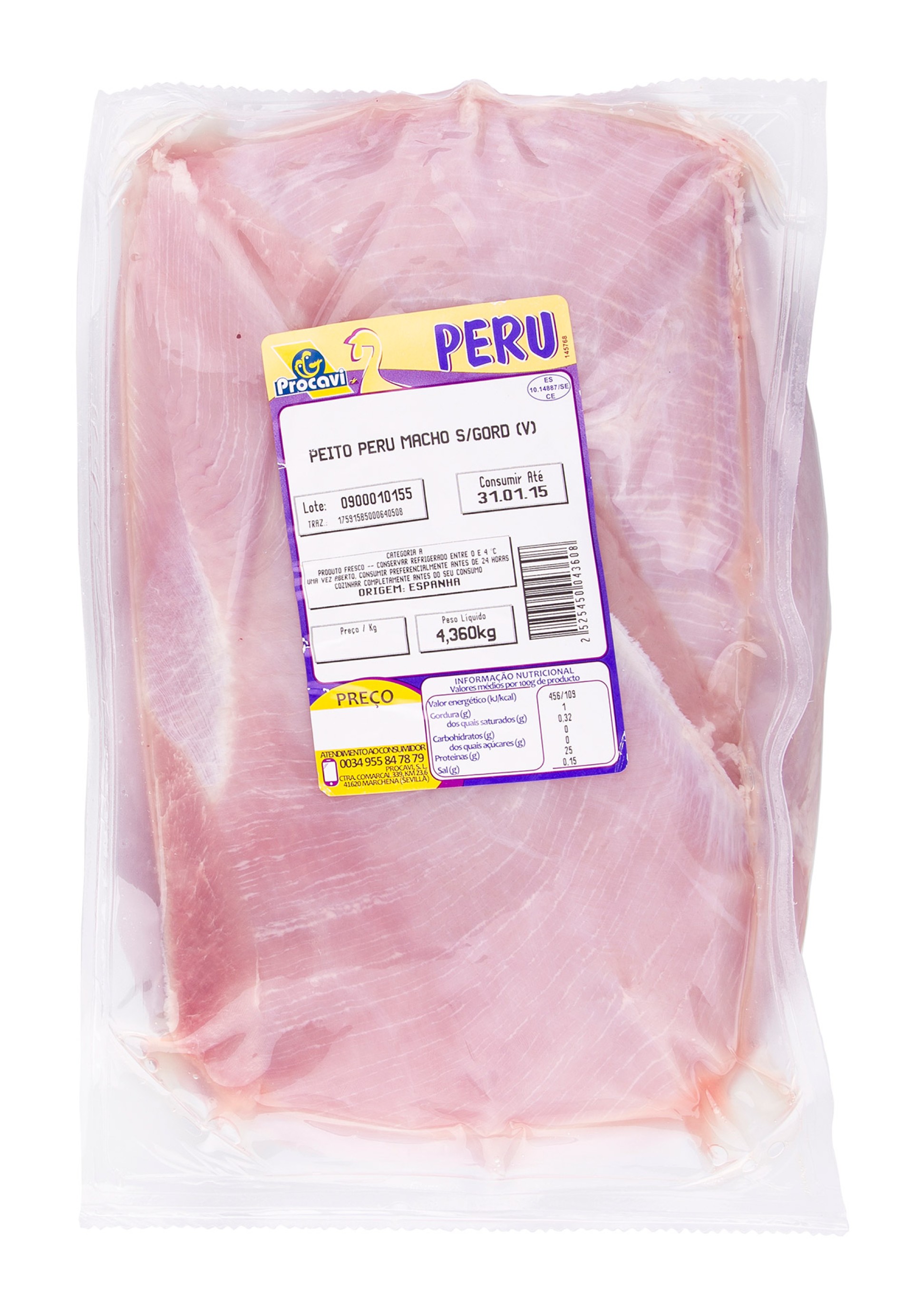 Peru Peito Fresco Vacuo Procavi