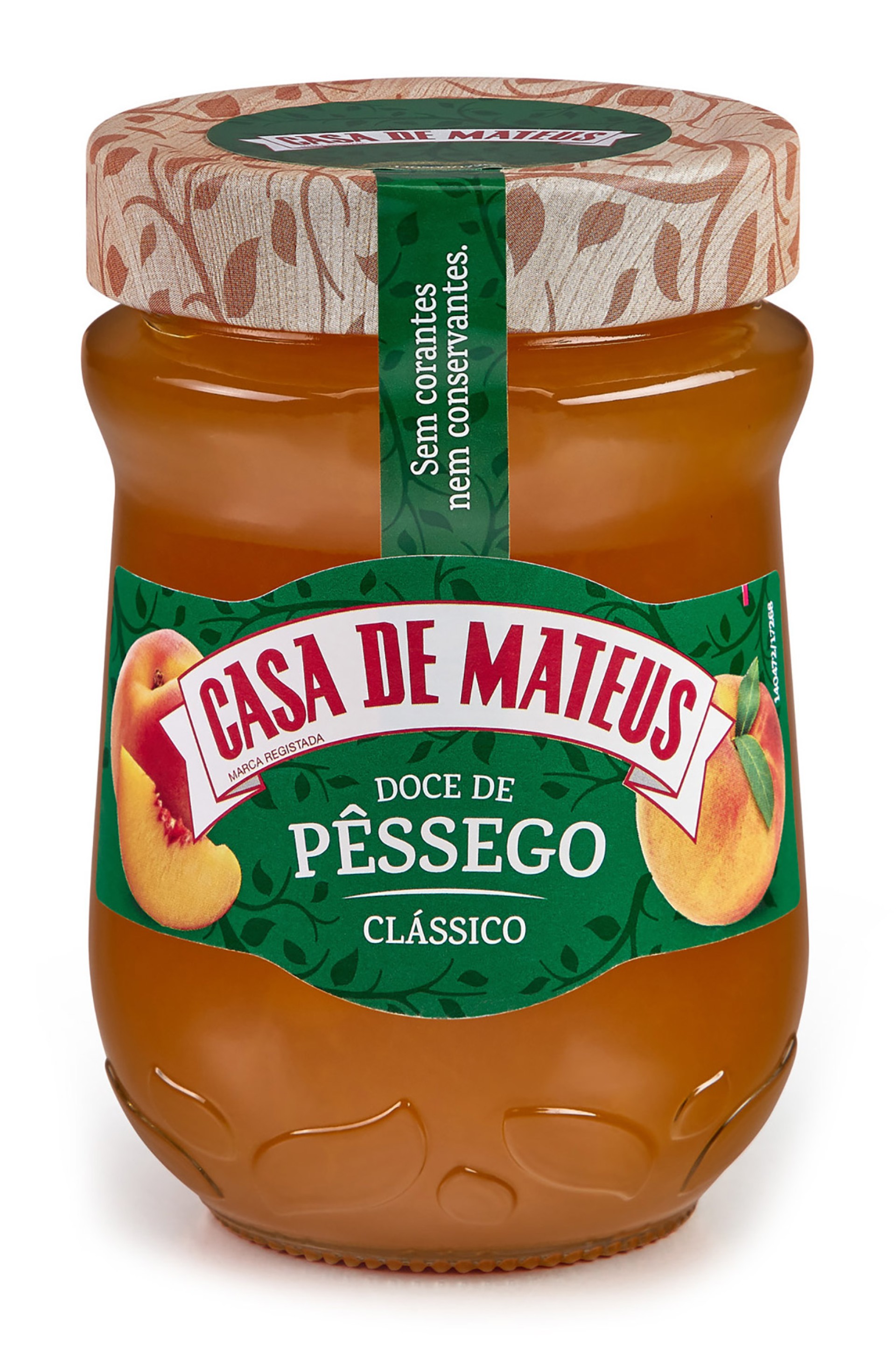 Doce P�ssego Casa de Mateus 8x330 g