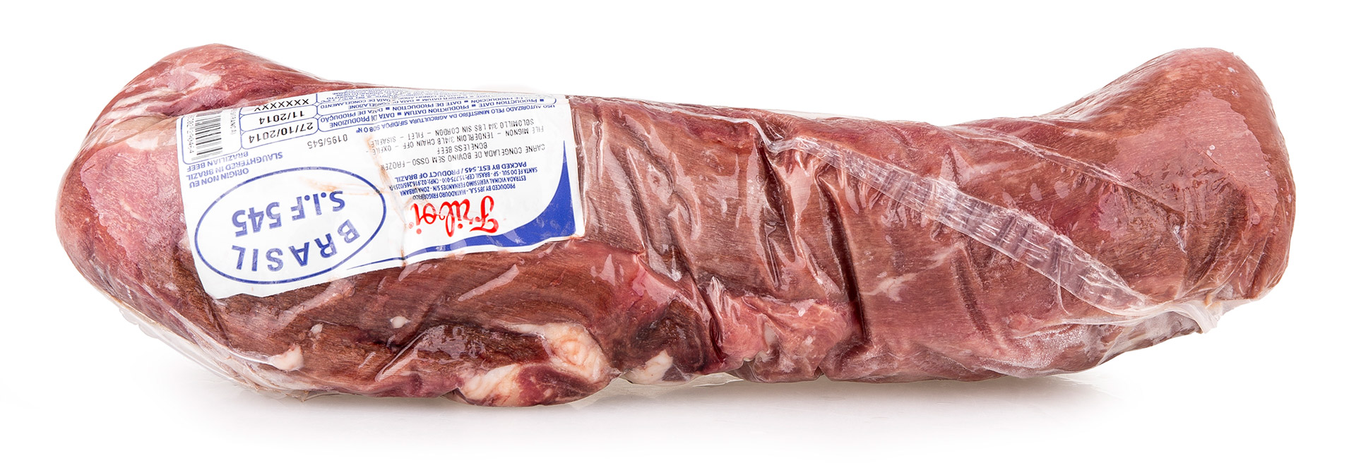 Novilho Lombo s/ Cord�o 3/4 lbs Congelado Brasil Friboi