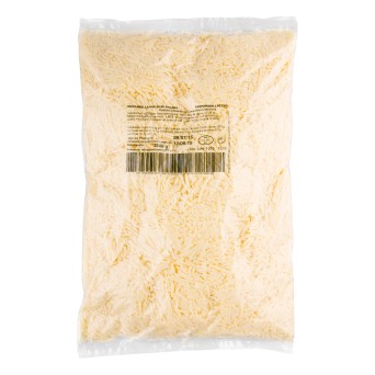 Queijo Mozzarela Mix Ralado 50/50 Saco 2 kg