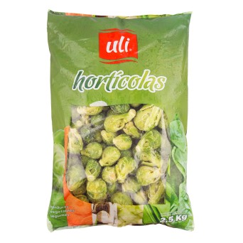 Couve Bruxelas 30/35 Congelada Uli 4x2,5 kg