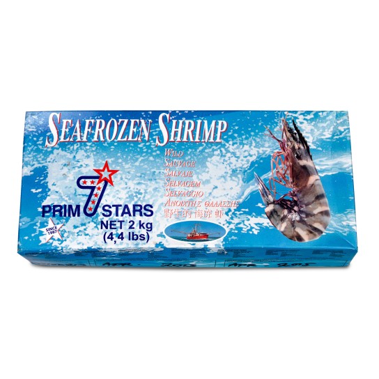 Camar�o Tigre 20/30 Congelado Nig�ria Cx 2 kg