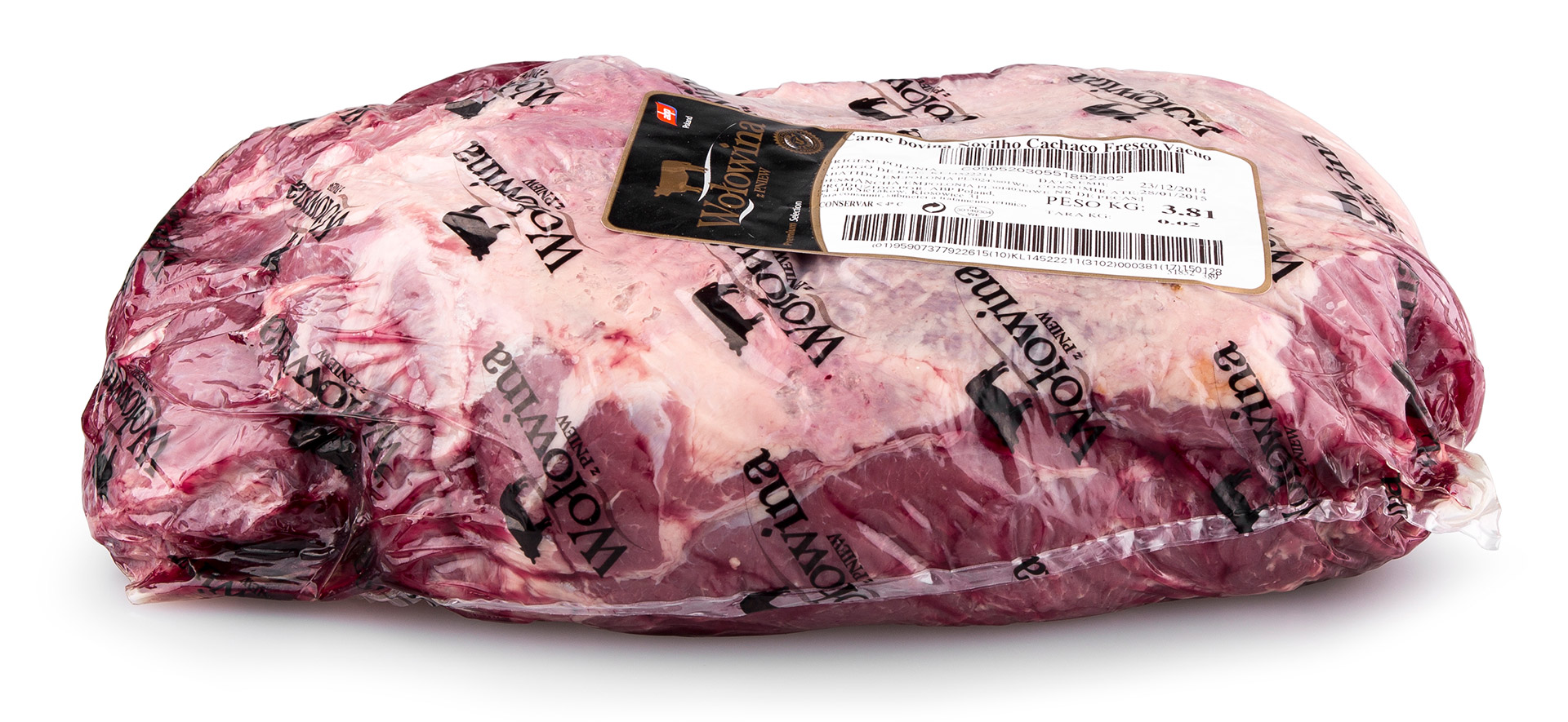 Novilho Cachaço Fresco Wolowina Vácuo Novilho Cachaço Fresco Wolowina Vácuo