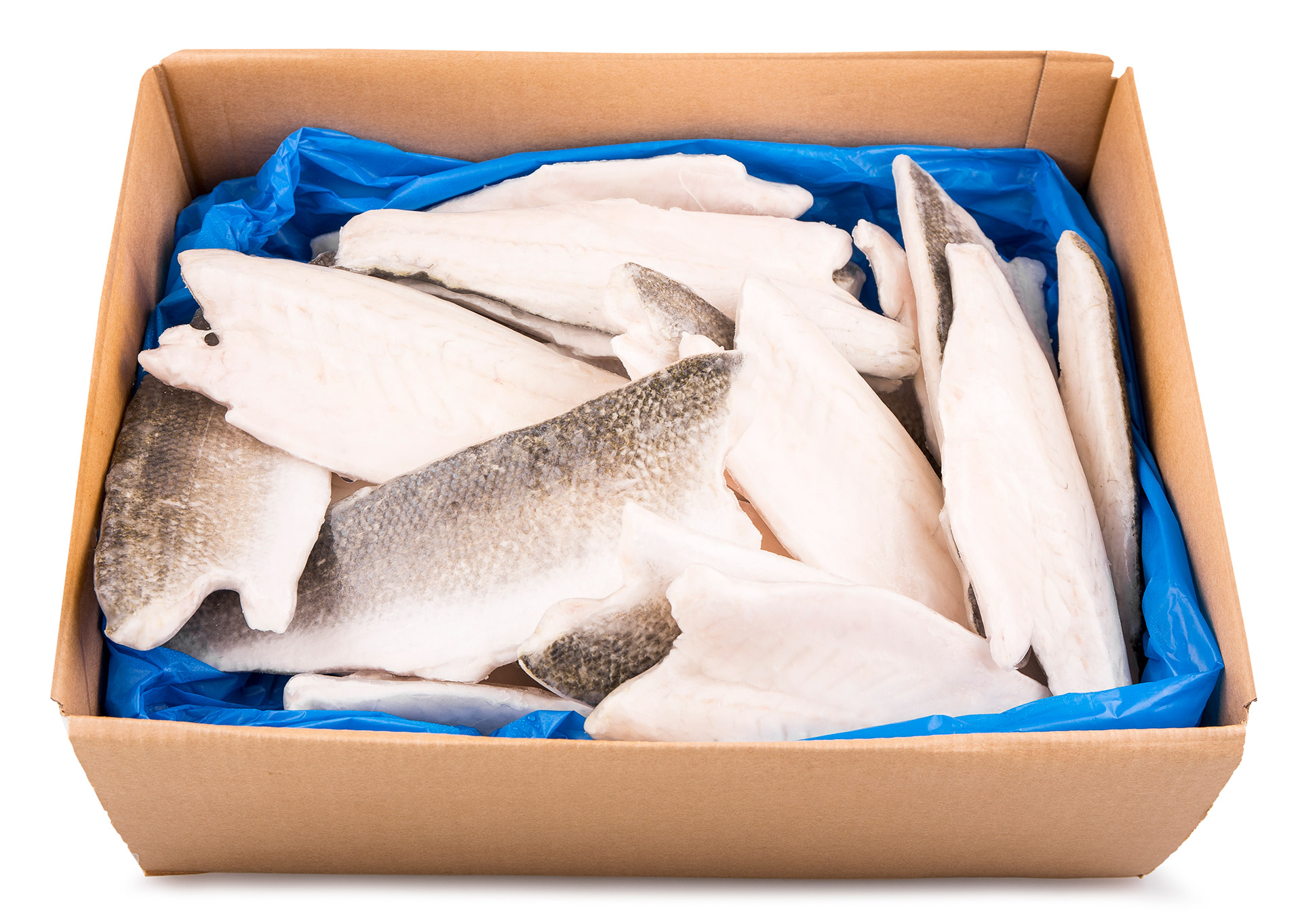 Filete Robalo c/ Pele 120/140 g Congelado Cx 5 kg