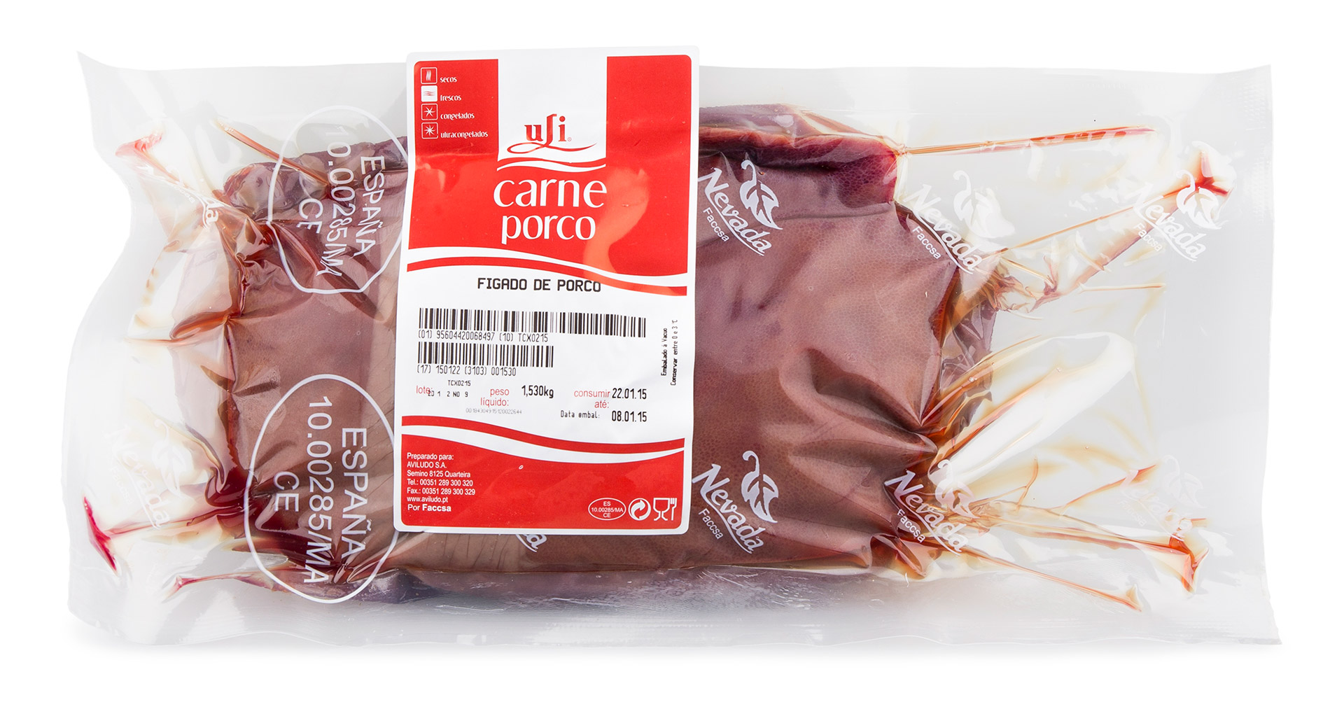 Porco F�gado Fresco V�cuo
