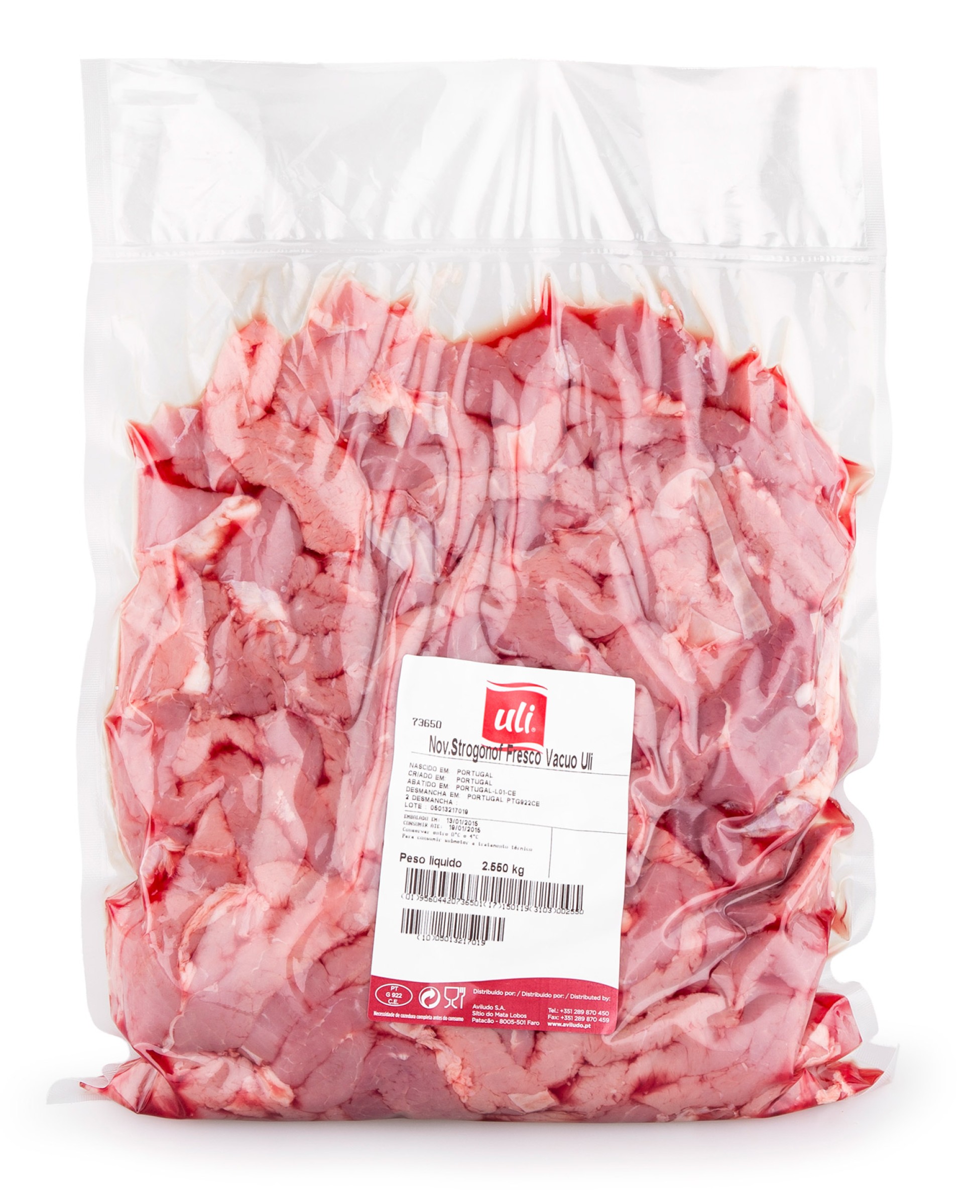 Novilho Strogonof Fresco Uli V�cuo