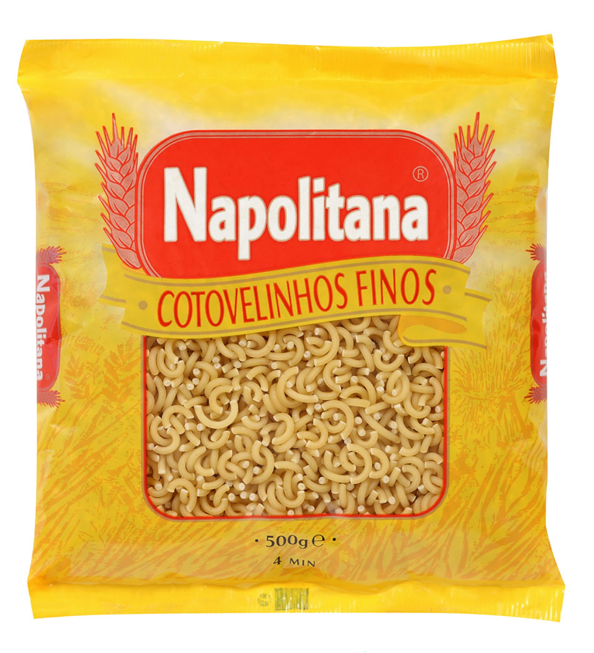 Massa Cotovelinhos Finos Napolitana 20x500 g Massa Cotovelinhos Finos Napolitana 20x500 g