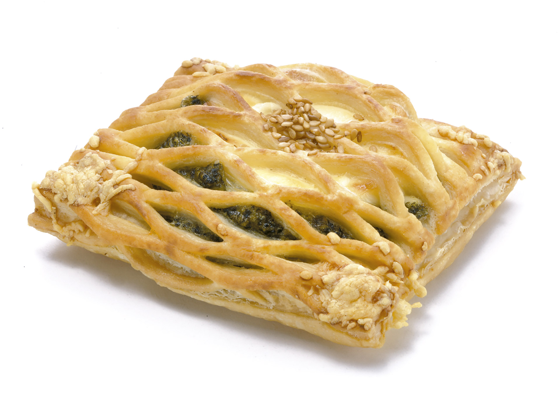 Folhado Espinafres c/ Queijo Cabra Congelado Baker & Baker 24x135 g Folhado Espinafres c/ Queijo Cabra Congelado Baker & Baker 24x135 g