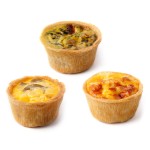 Quiches Pequenas Sortidas +/-90 g Congeladas Cx 40 Un