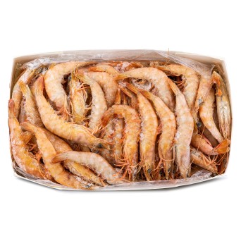 Camar�o White 60/80 Congelado Senegal Cx 2 kg