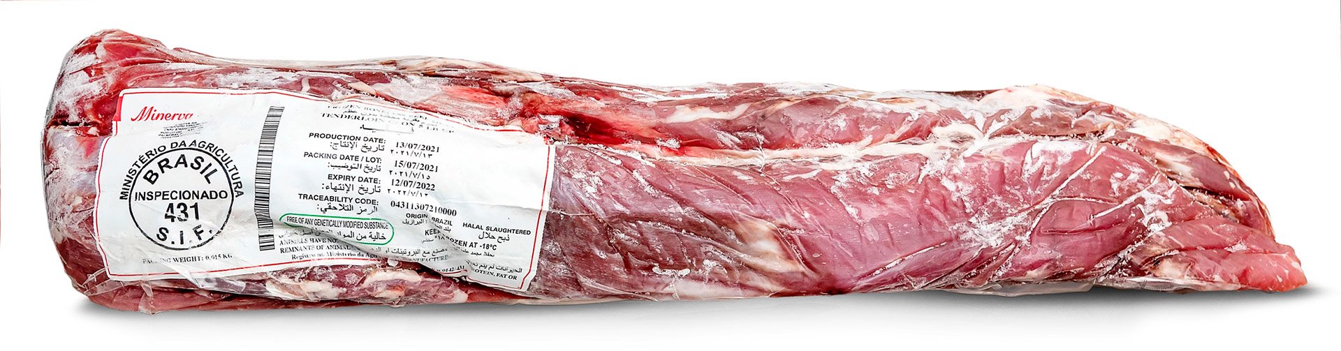 Novilho Lombo s/ Cord�o 3/4 lbs Congelado Brasil