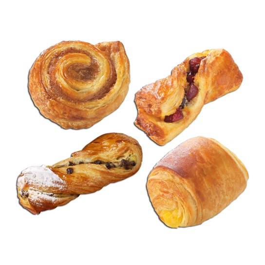 Pastelaria Mini Mix Congelado Bridor 140 Un