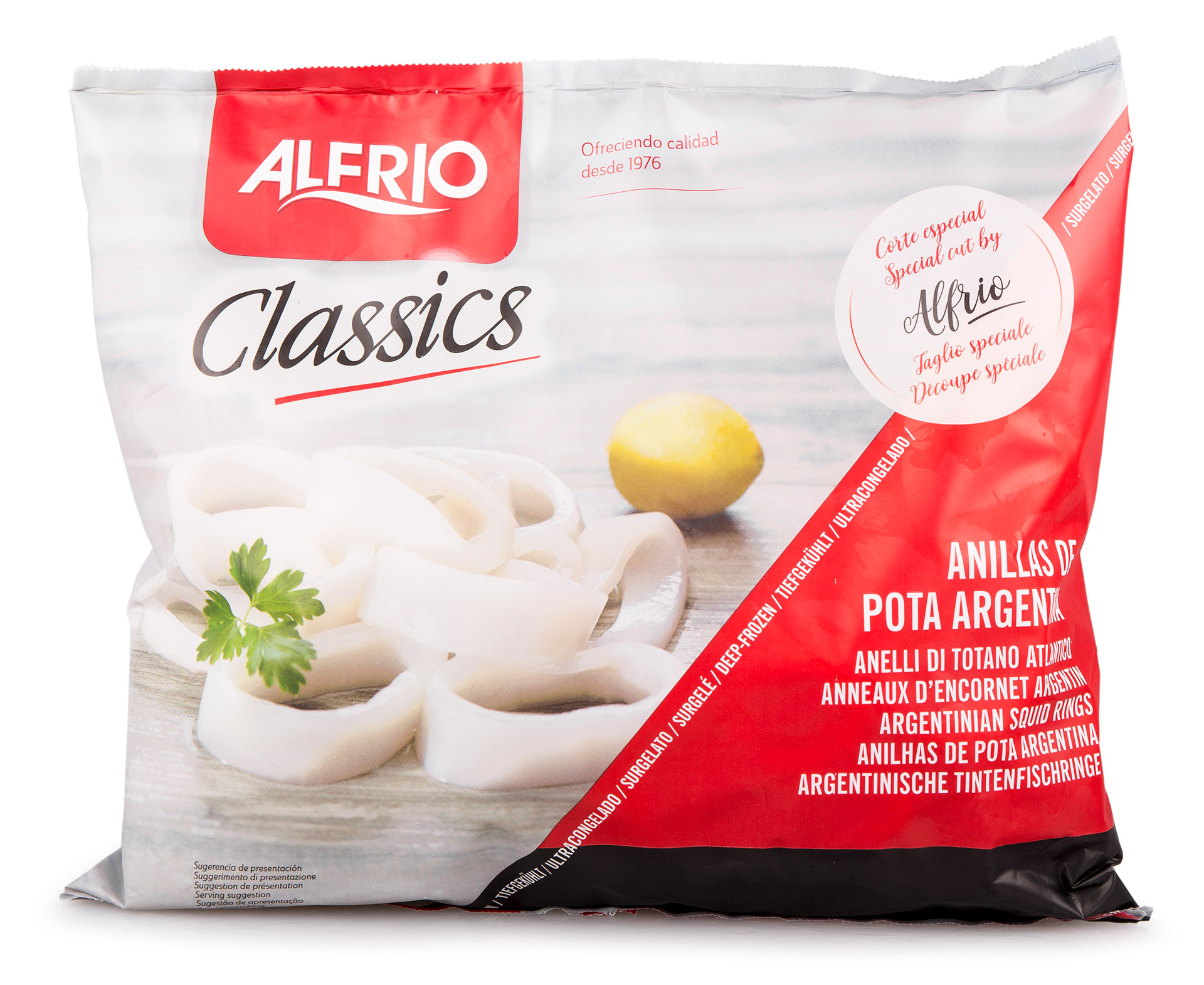 Pota Anilha Congelada Alfrio 5x900 g