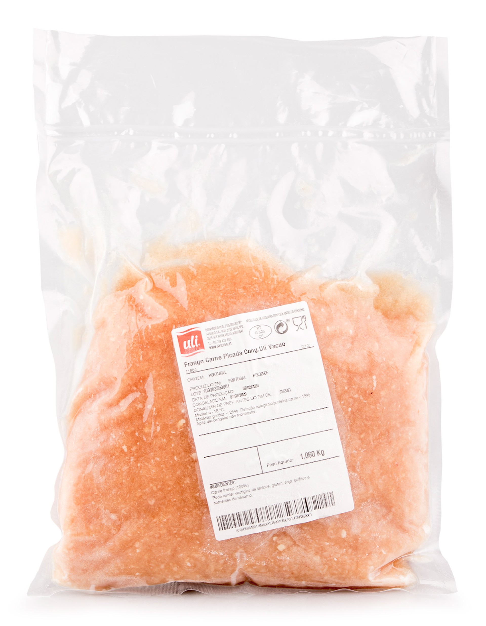 Frango Carne Picada Congelada Uli V�cuo
