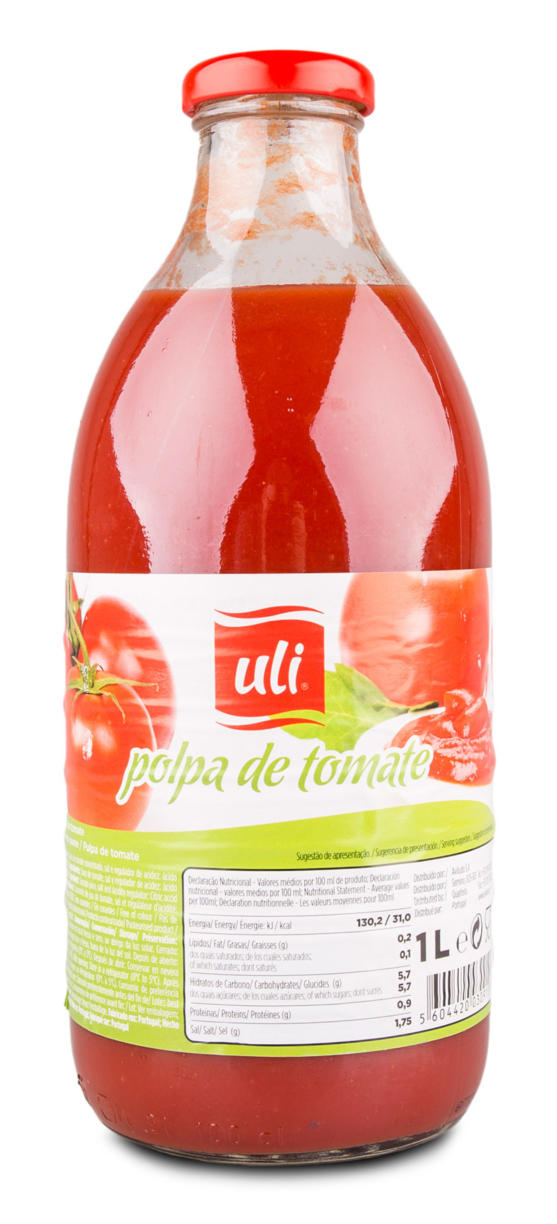 Polpa Tomate Uli Frasco 6x1 l